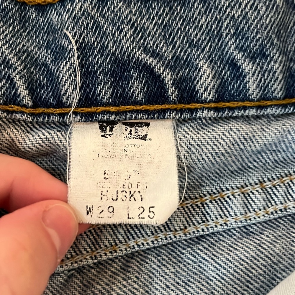 Levi’s Denim Jeans good quality, orange tab